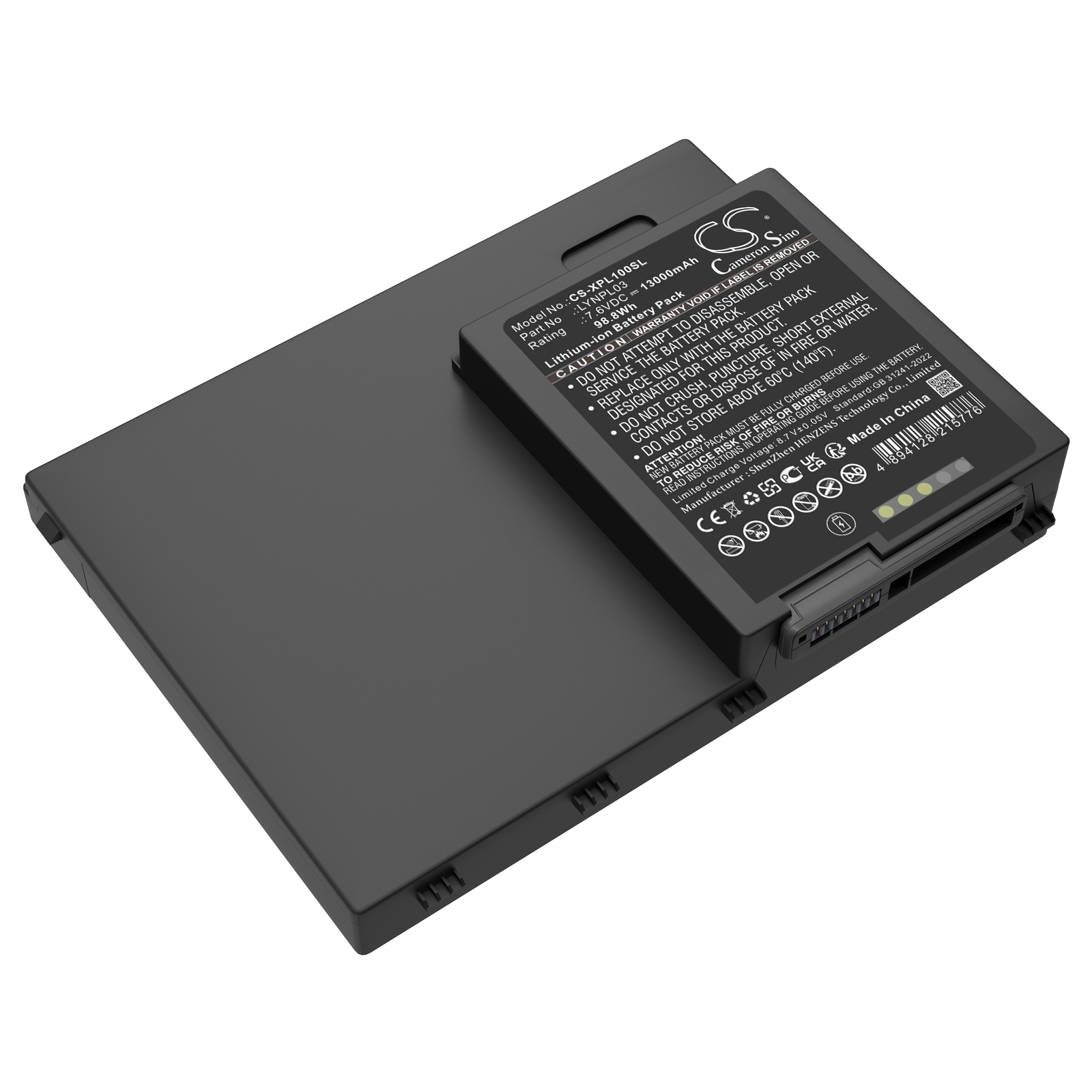 Акумулятор Zebra Xbook L10, Xslate L10 CS-XPL100SL