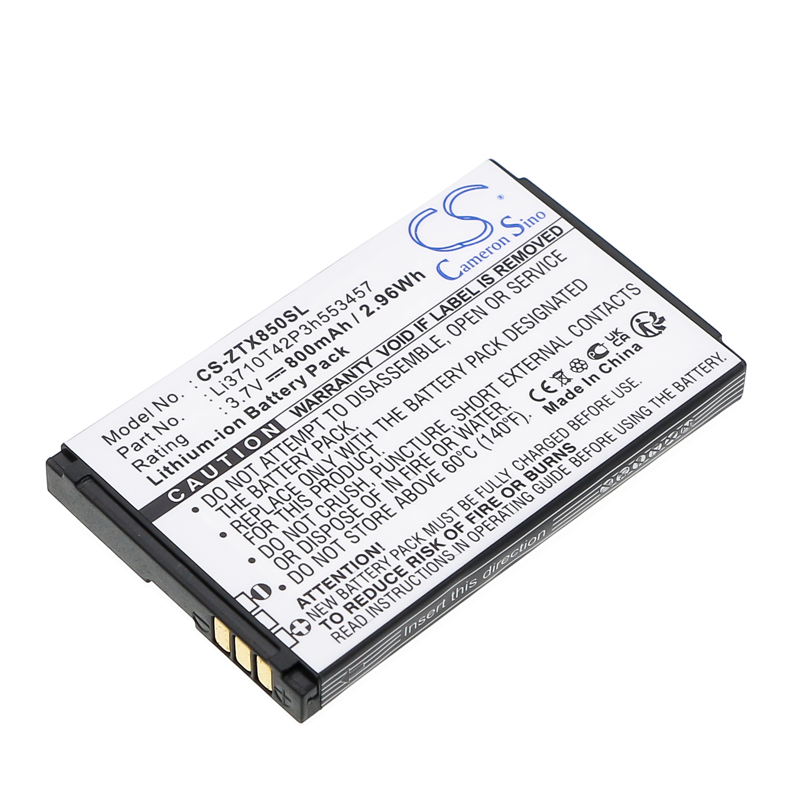 Акумулятор Telstra C170, C190, C366, C370, C500, C580, C79, E160, E850, F100, F102, F103, F105, F106, F107, F110, F120, F152, F153, F156, F157, H520, N600, next G, R516, R518, S100, S131, S132, S160, S189, S191, S193, Smart Touch, T1, T106, T3020,