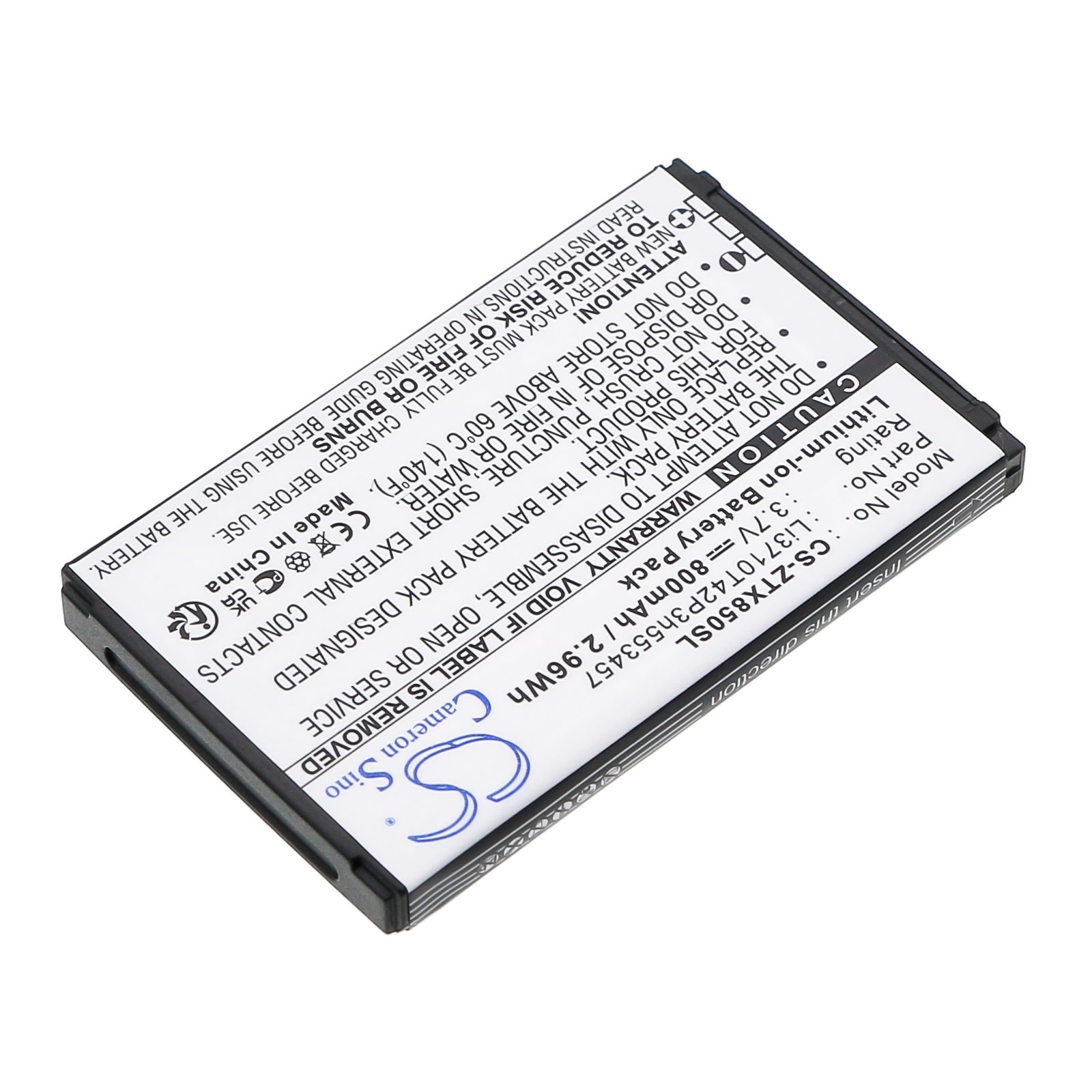 Акумулятор Vodafone 255, VF255 CS-ZTX850SL - Зображення 2