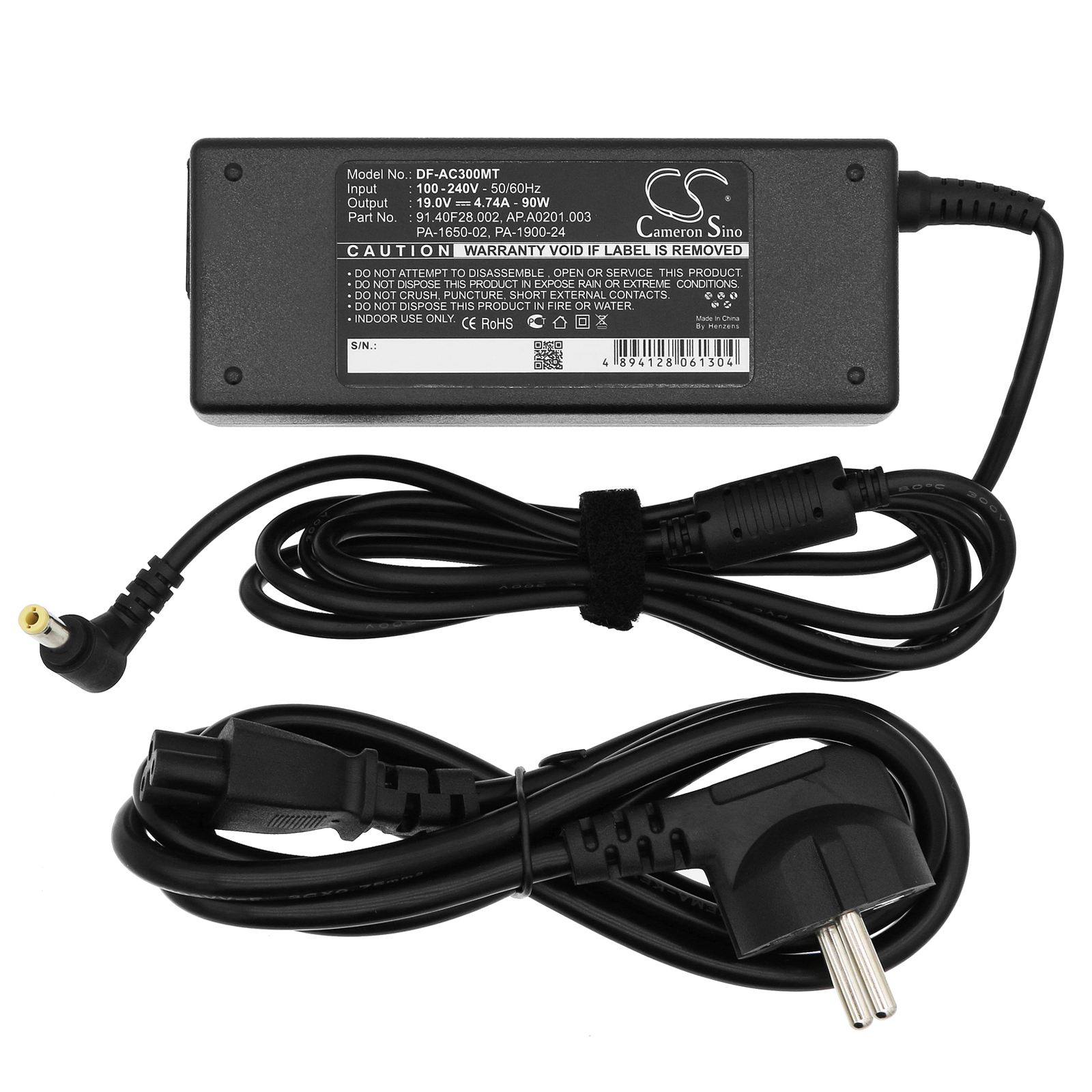 Зарядний пристрій Toshiba A105-S101, A105-S1013, A105-S1014, A105-S171, A105-S1712, A105-S2001, A105-S2011, A105-S2021, A105-S2031, A105-S2051, A105-S2061, A105-S2081, A105-S2091, A105-S2111, A105-S271, A105-S2711, A105-S2712, A105-S2713, - Зображення 3