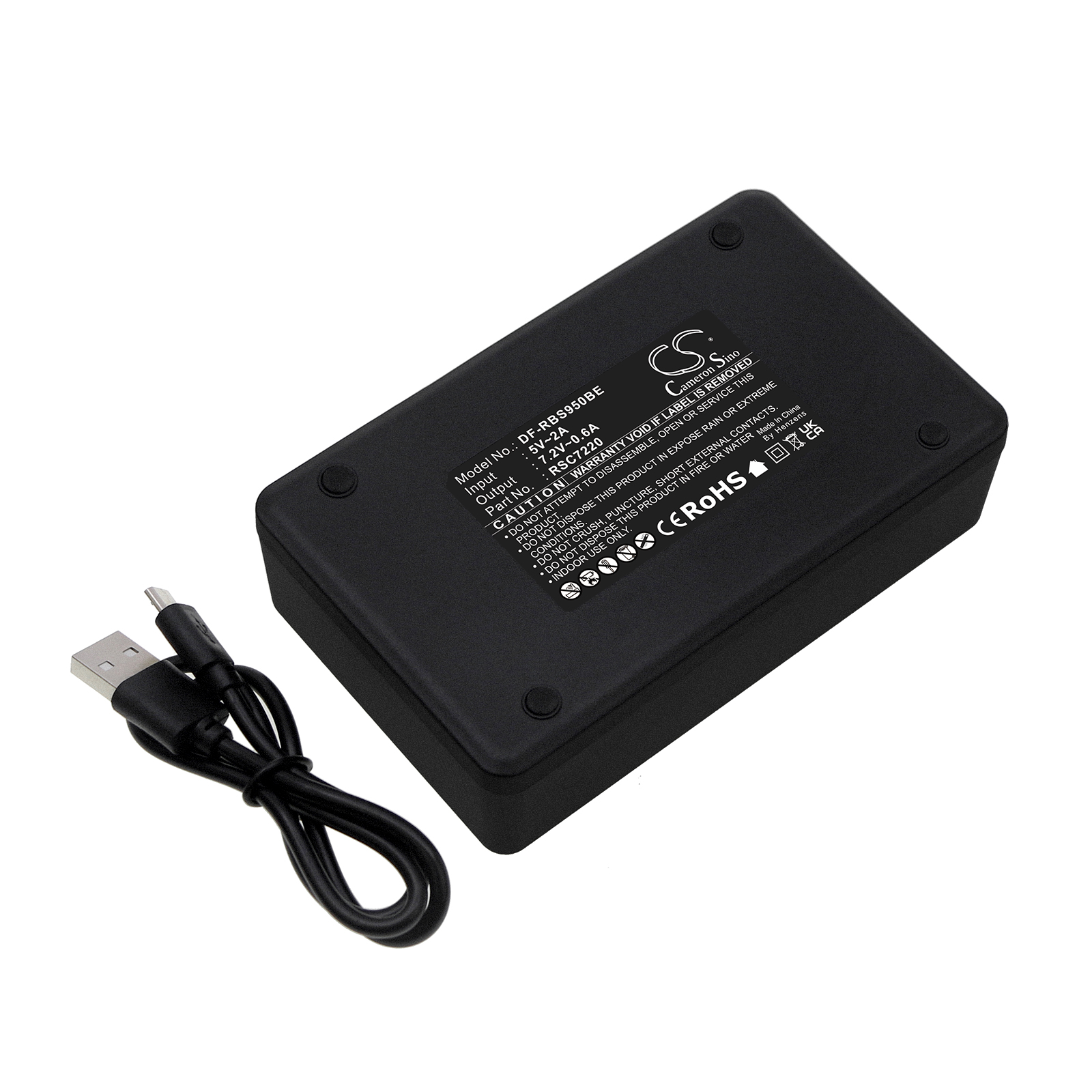 Зарядний пристрій HBC FBFUB09N, FUB 9NM 6V, FUB9NM, Linus 4, Linus 6, Micron 4, Micron 6, Radiomatic Eco, Remote Control Crane Truck Dri, Spectrum 1, Spectrum 2, Spectrum A, Spectrum B, Technos - Зображення 3