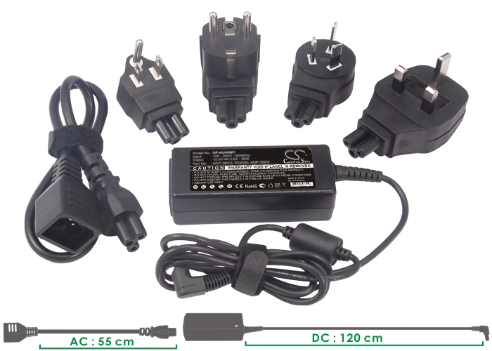 Зарядний пристрій MSI 9S7-N01152-439, Wind 90, Wind MS-N011, Wind NB10051, Wind NB10052, Wind NB10053, Wind NB10059, Wind NB10060, Wind U100, Wind U100-001CA, Wind U100-002CA, Wind U100-002LA, Wind U100-002US, Wind U100-01, Wind U100-016US, Wind